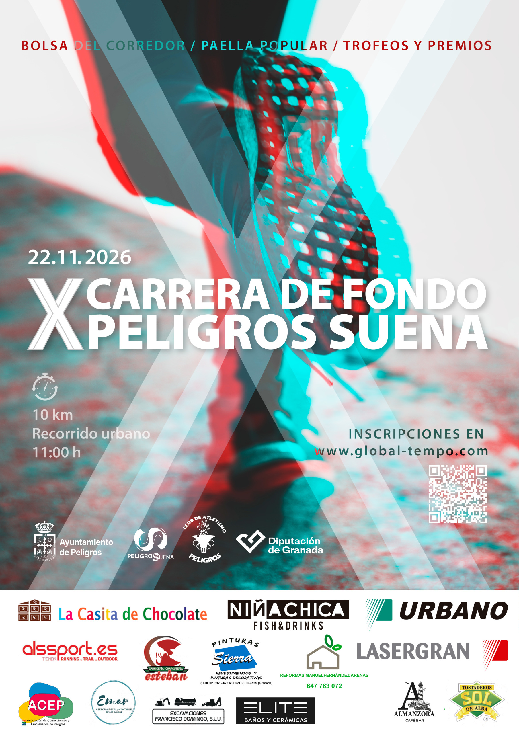X CARRERA DE FONDO - PELIGROS SUENA